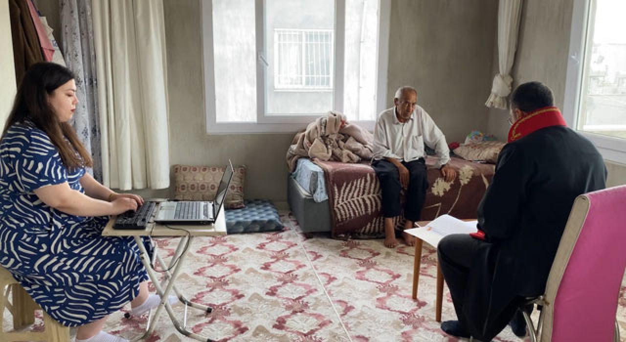 Osmaniye’de Evde Adalet Hizmeti Uygulandı