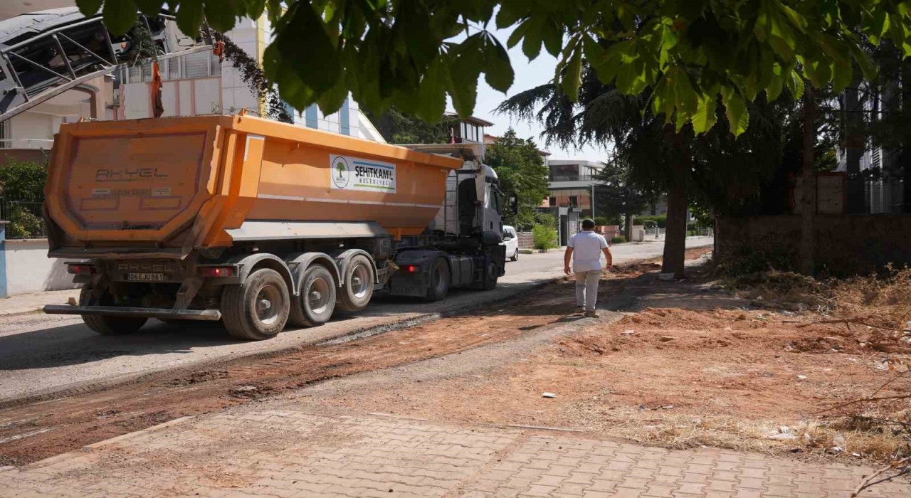 Pancarlıda yollar yenileniyor