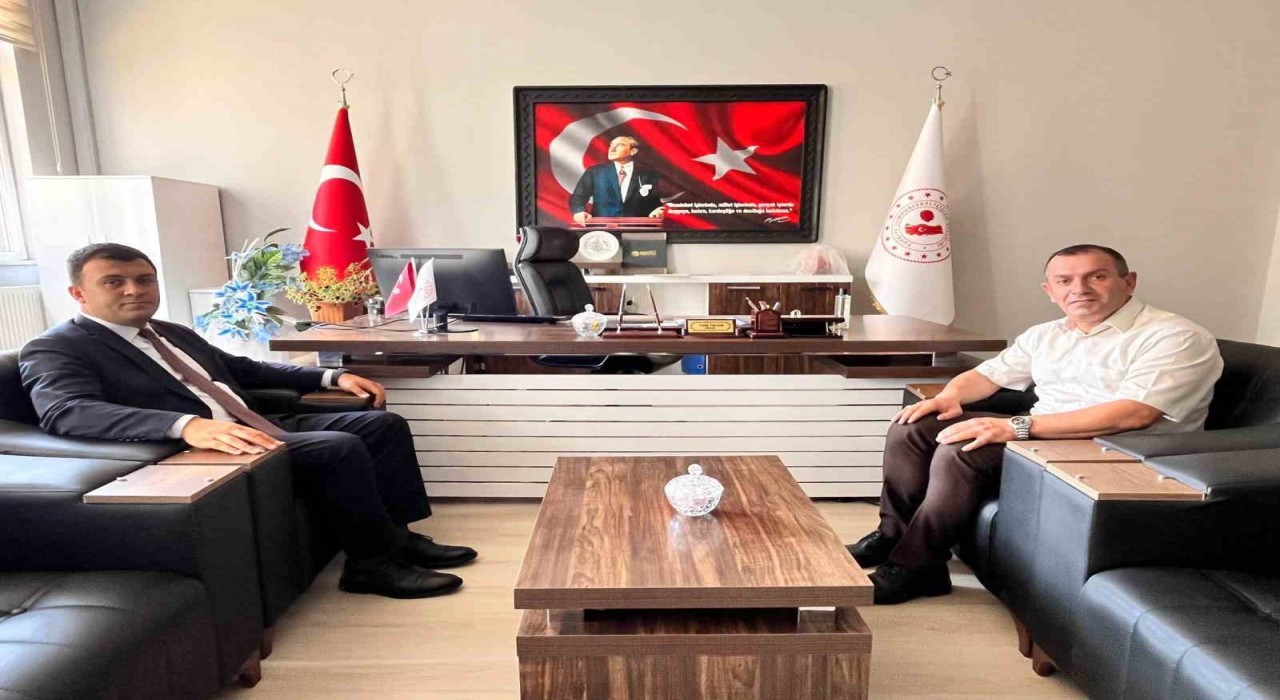 Patnos Kaymakamı Burak Dertlioğlundan kurum ziyaretleri