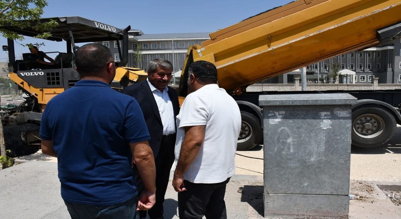 Patnosta asfalt çalışmaları başladı