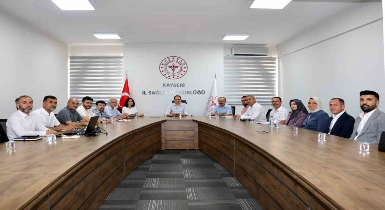 Pınarbaşındaki sağlık hizmetleri masaya yatırıldı