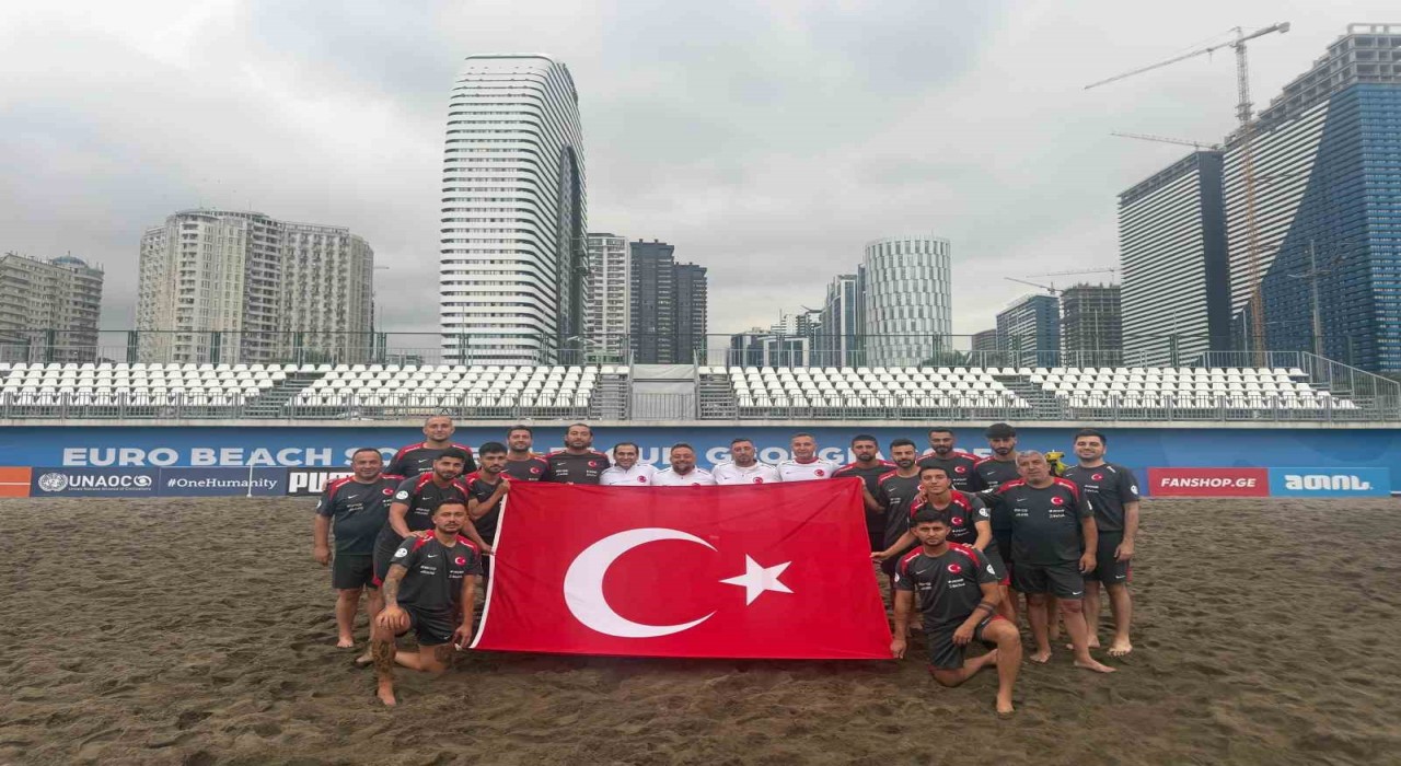 Plaj Futbolu Milli Takımı, Gürcistanda 15 Temmuz şehitlerini andı