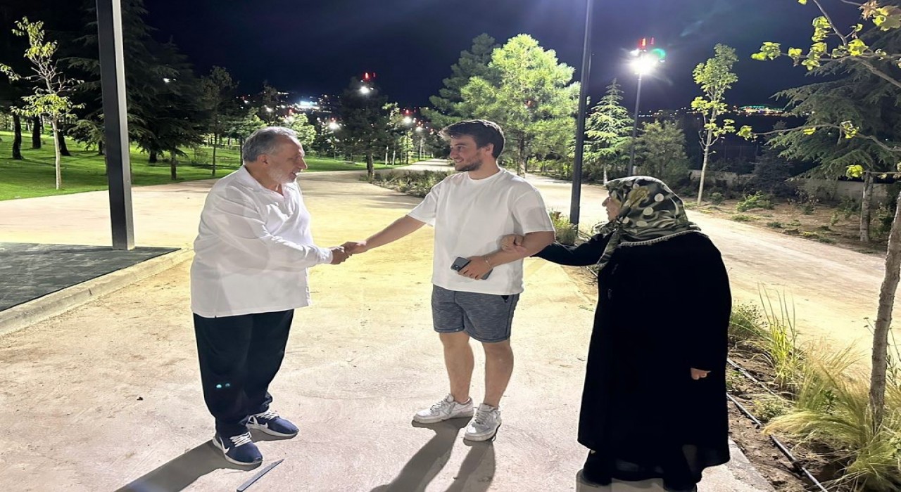 Projesi yarışmayla belirlenen tek millet bahçesi Talasta açılıyor