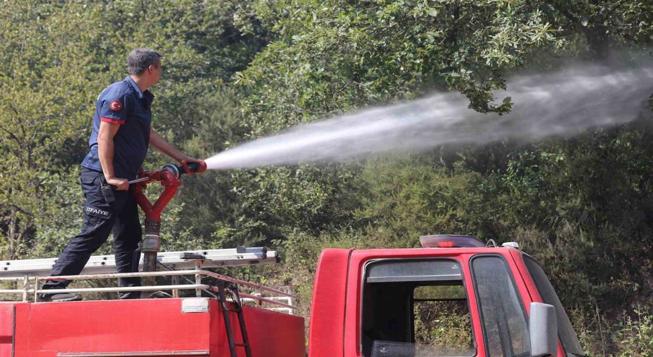 Sakaryadaki yangınlardan 2si kontrol altında, Geyveye müdahale sürüyor