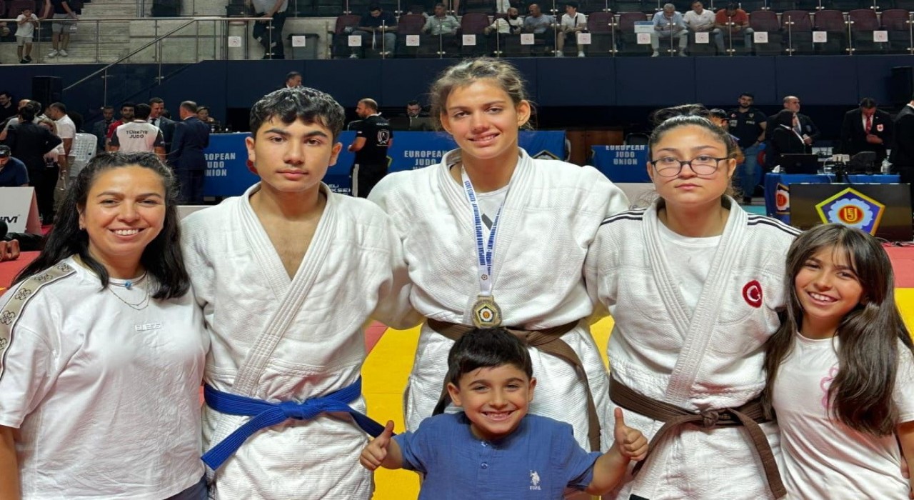 Salihlinin gururu Hira Kılkış, Yıldızlar Avrupa Judo Kupasında şampiyon oldu