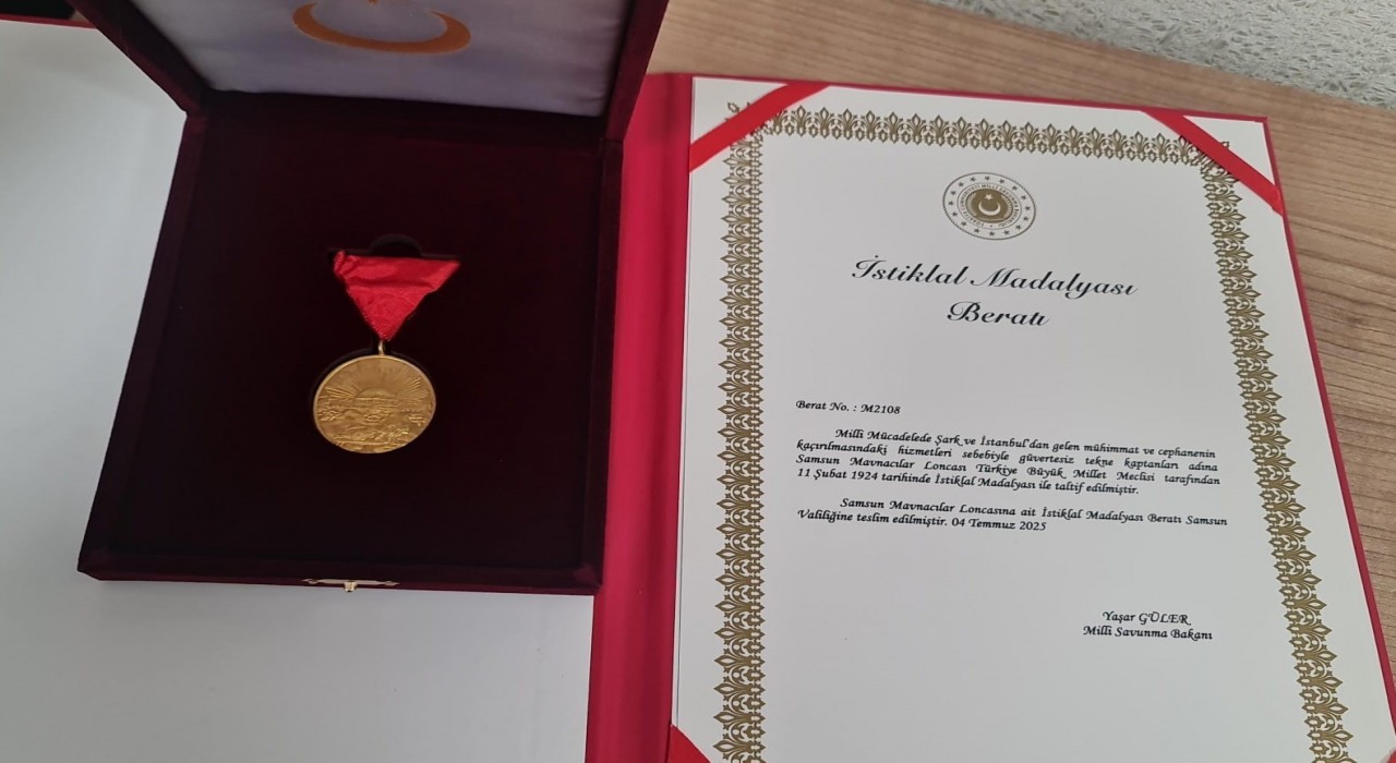 Samsun, istiklal madalyasına 101 yıl sonra kavuşacak