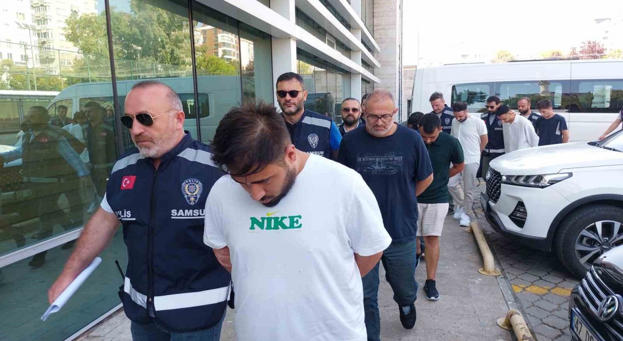 Samsun merkezli 16 ildeki dolandırıcılık operasyonundan 10 kişi tutuklandı