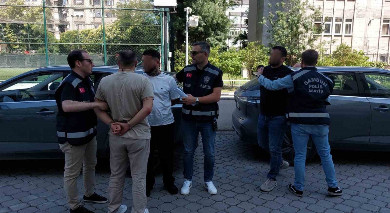 Samsunda 2 kişinin yaralandığı silahlı çatışmaya 4 tutuklama