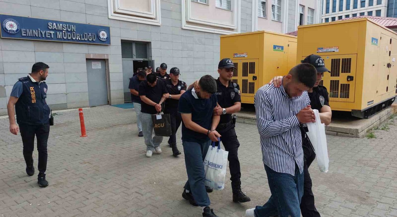 Samsunda yasa dışı bahisten 40 kişi adliyeye sevk edildi