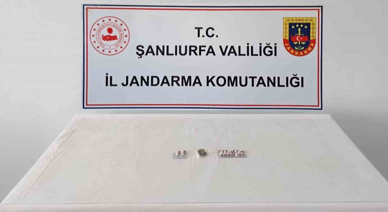 Şanlıurfada jandarmadan uyuşturucu operasyonu