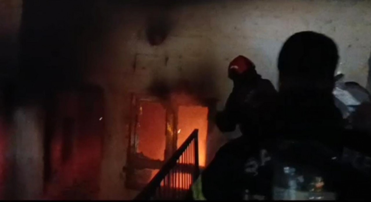 Şanlıurfada korkutan yangın