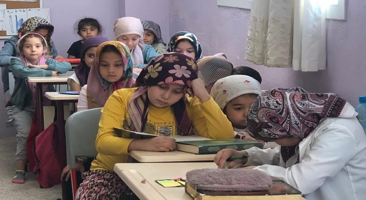 Sarıgölde Kuran Kursunda 15 yıllık gelenek sürüyor