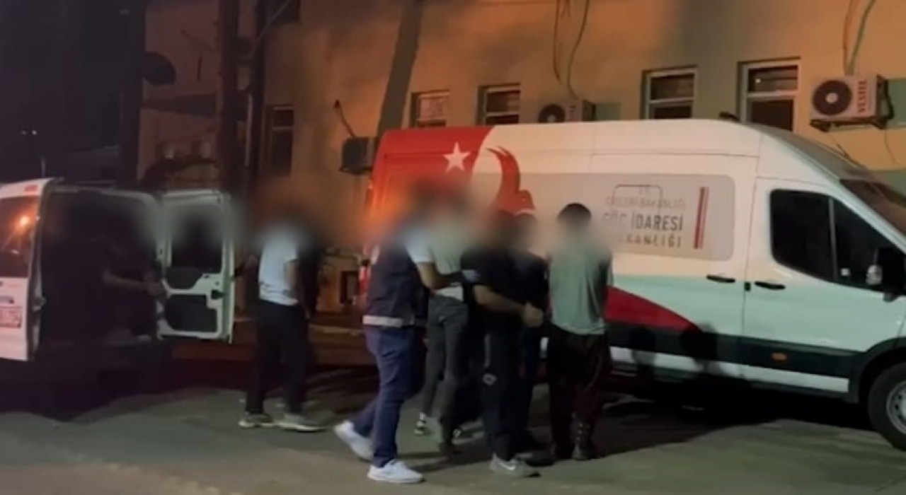 Sasonda 7 düzensiz göçmen ve organizatör yakalandı