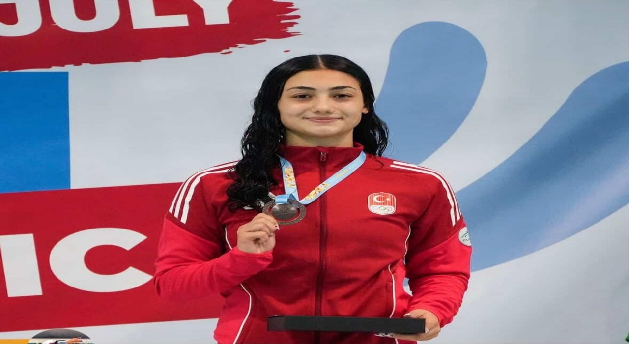 Seher Kaya, EYOFta Avrupa 3üncüsü oldu