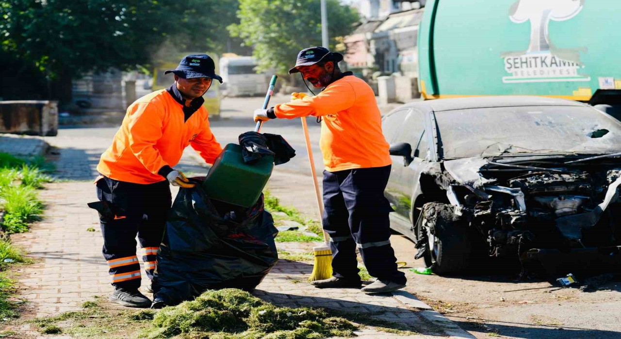 Şehitkamilden Küsgette temizlik seferberliği