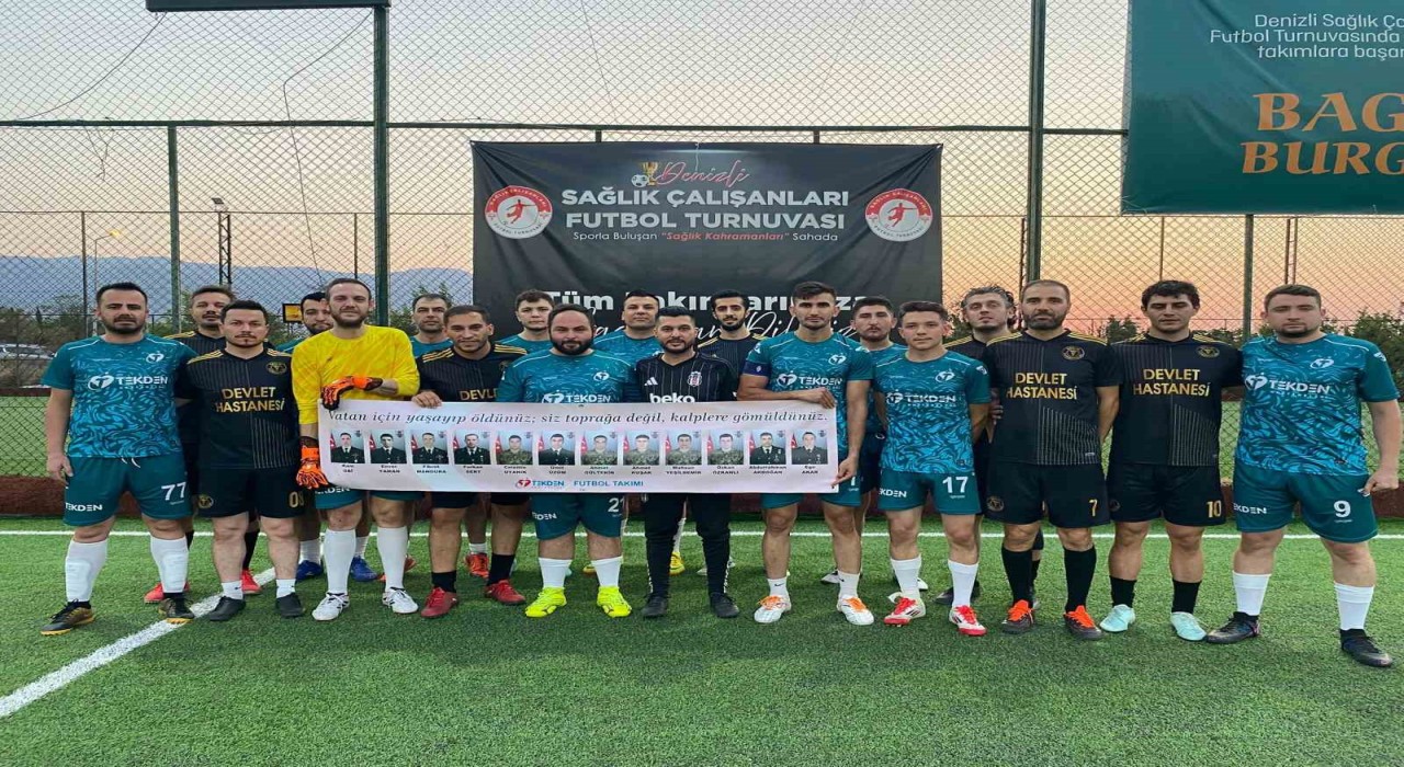 Şehitleri unutmadılar sadece galibiyet değil gönülleri de aldılar