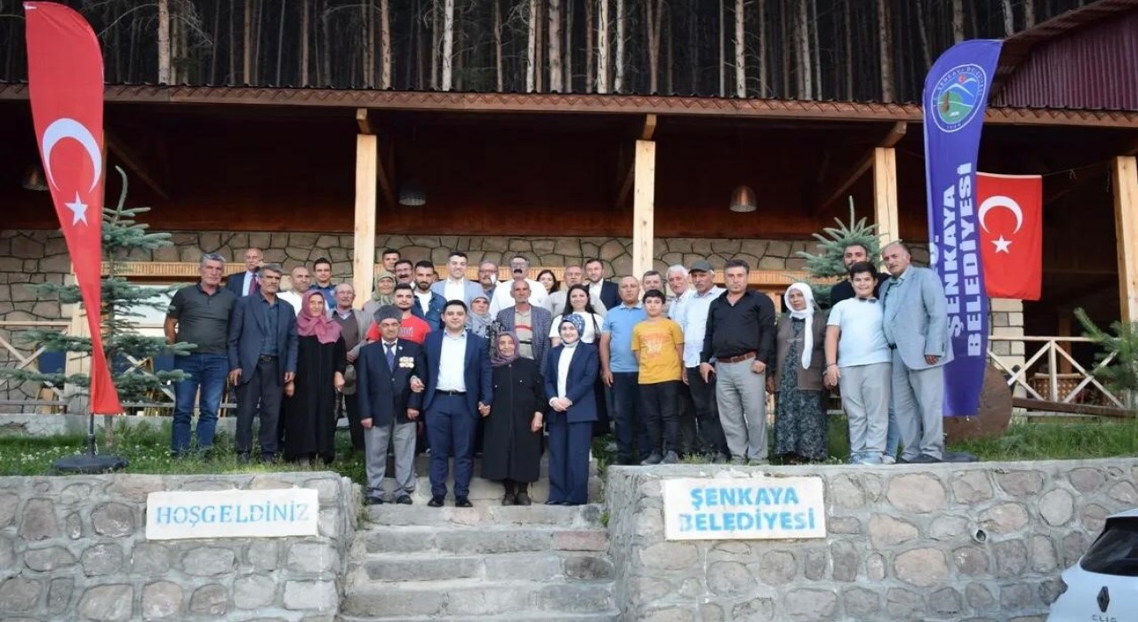 Şenkayada şehit aileleri ve gaziler onuruna anlamlı buluşma