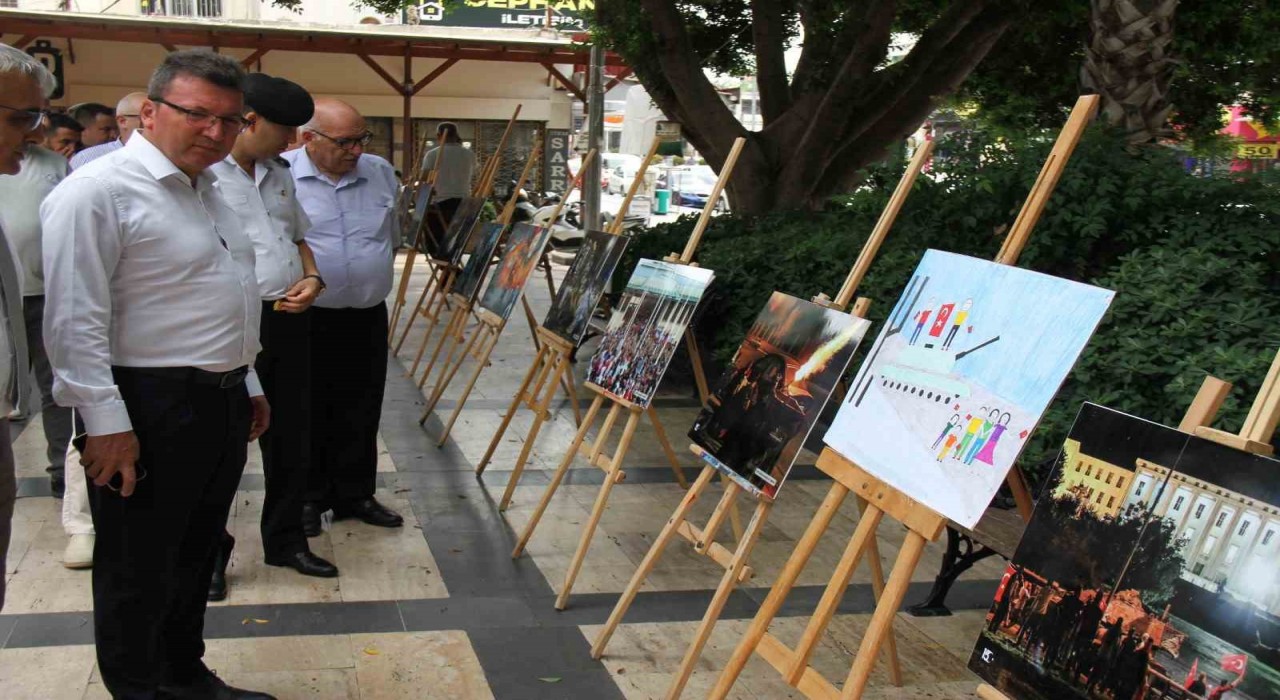 Serikte 15 Temmuz Demokrasi ve Millî Birlik Günü anısına fotoğraf sergisi açıldı