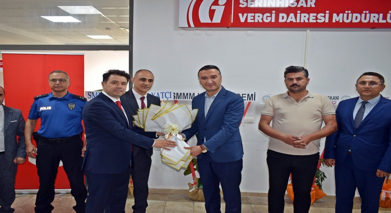 Serinhisar ve kaleye yeni vergi dairesi müdürlükleri açıldı