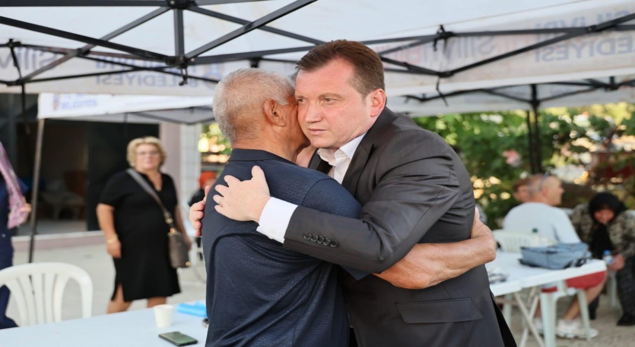 Silivri Belediye Başkanı Balcıoğlundan Gazitepe Mahallesine taziye ziyareti