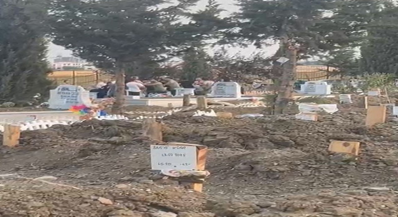 Silivride bir mezarlıkta başlayan tartışma kavgaya dönüştü: O anlar kamerada