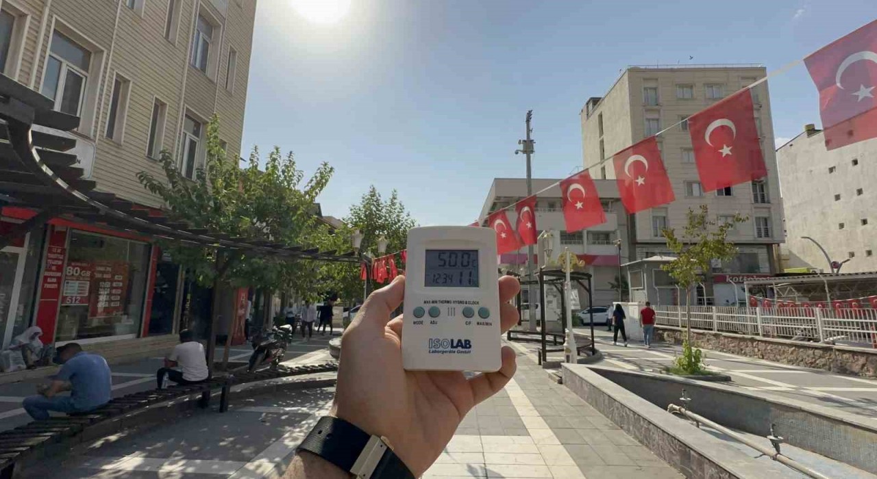 Silopide sıcaklık rekoru: Termometre 50 dereceyi aştı