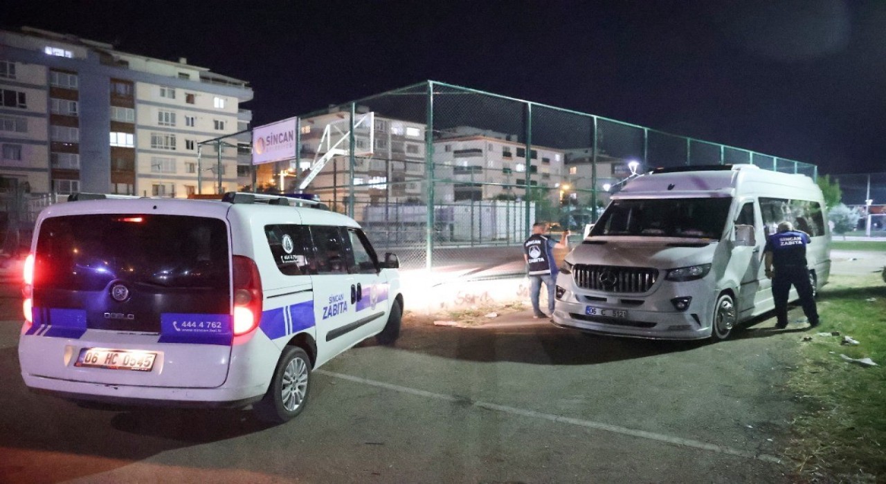 Sincanda emniyet ve zabıtadan ‘huzur denetimi