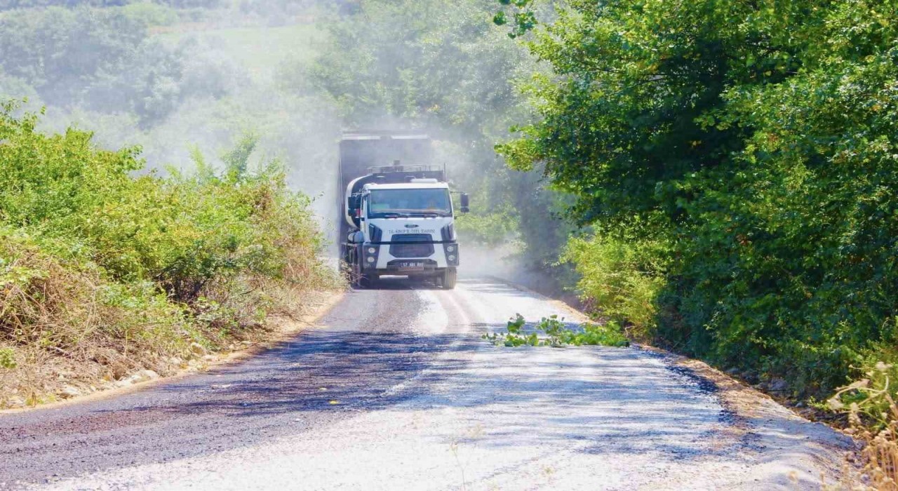 Sinopta asfalt çalışmaları