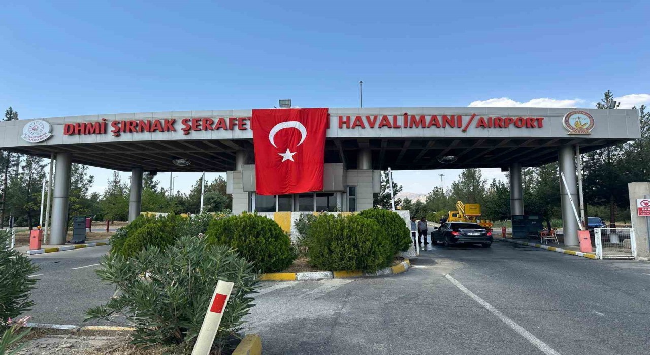 Şırnak Şerafettin Elçi Havalimanını 6 ayda 202 bin yolcu kullandı