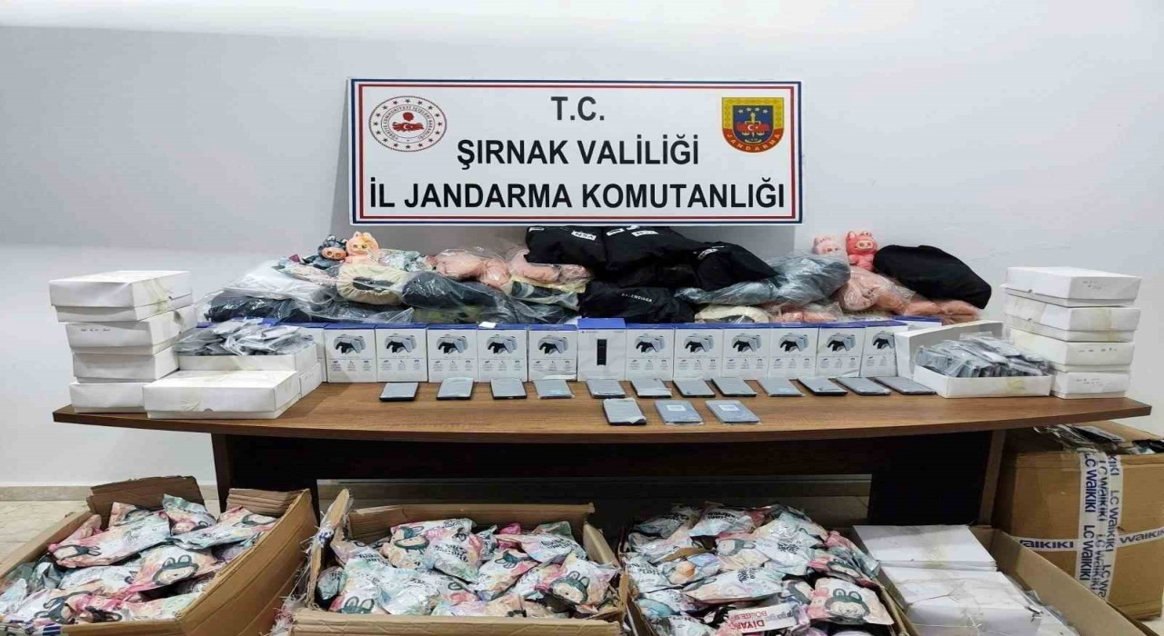 Şırnakta 10 günde 9.9 milyon TL değerinde kaçak malzeme ele geçirildi