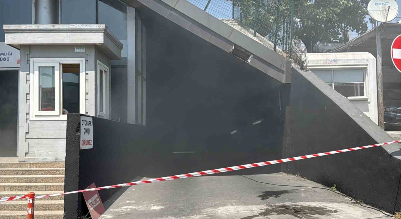 Şişli Kaymakamlığı Tapu Müdürlüğünde yangın paniği