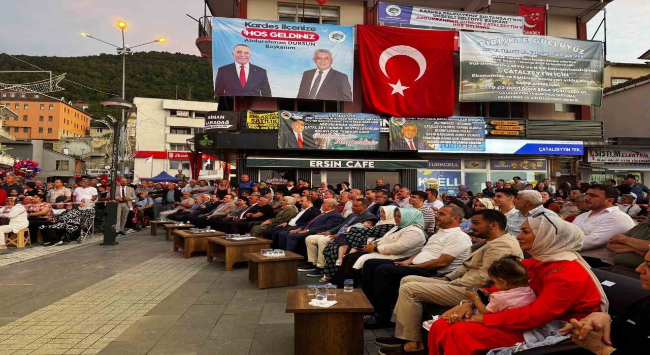 Sultangazi Belediyesinden Kardeş Belediye Çatalzeytine Prestij Cadde