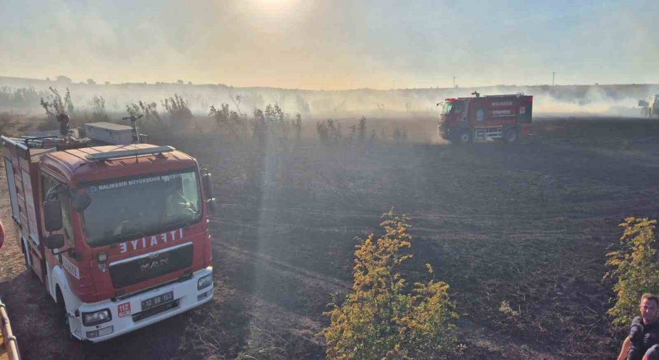 Susurluktaki orman yangını kontrol altına alındı