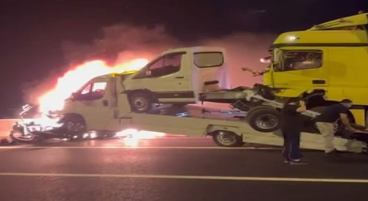 TAG Otoyolu Nurdağı kesiminde zincirleme kaza: 1 ölü, 1 ağır yaralı