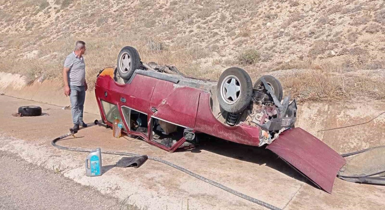 Takla atan Tofaşta ki 5 kişi yaralandı