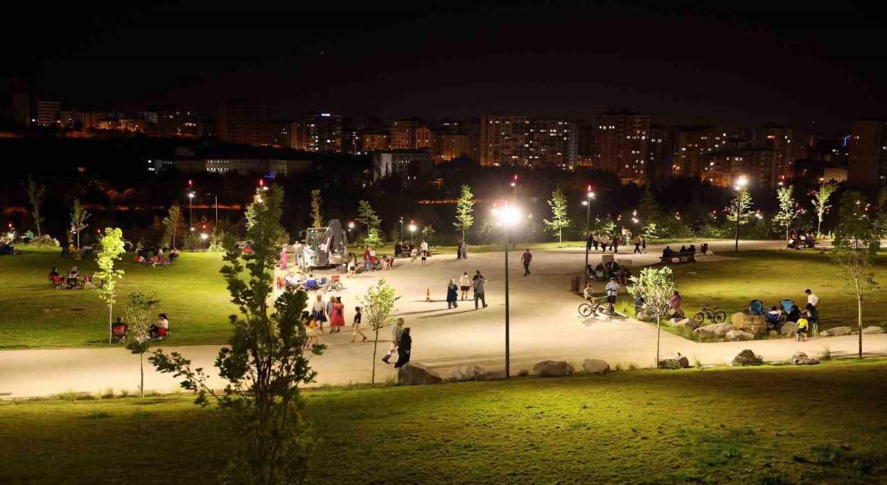 Talasta millet, daha açılmadan bahçesine akın etti