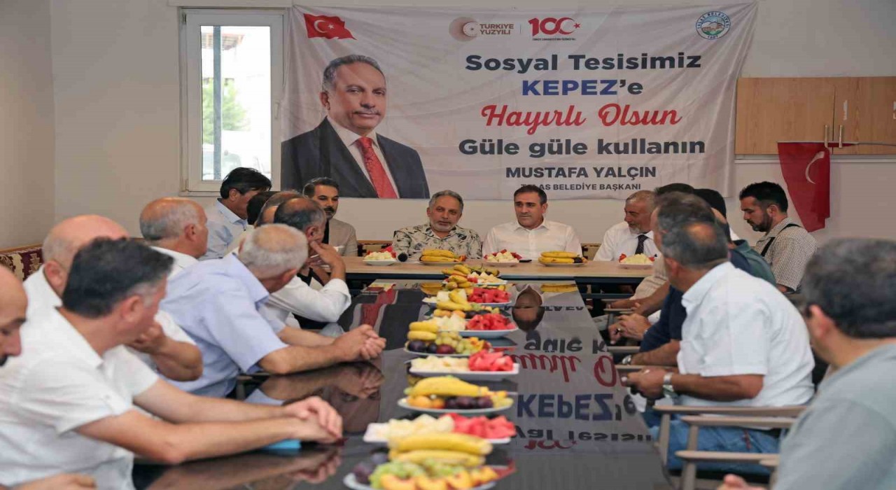 Talasta muhtarlarla birlik ve beraberlik mesajı