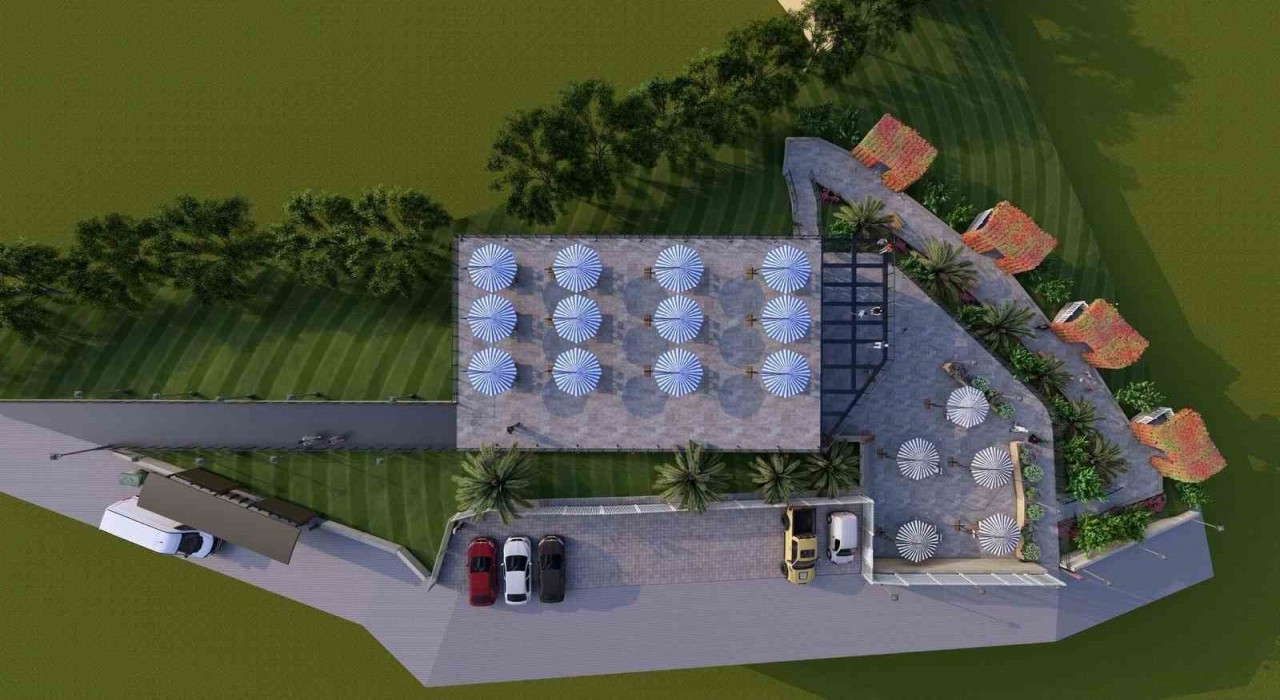 Tavşancıl Bayraktepeye seyir terası