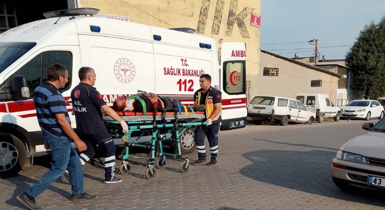 Tavşanlıda trafik kazası, 1 yaralı
