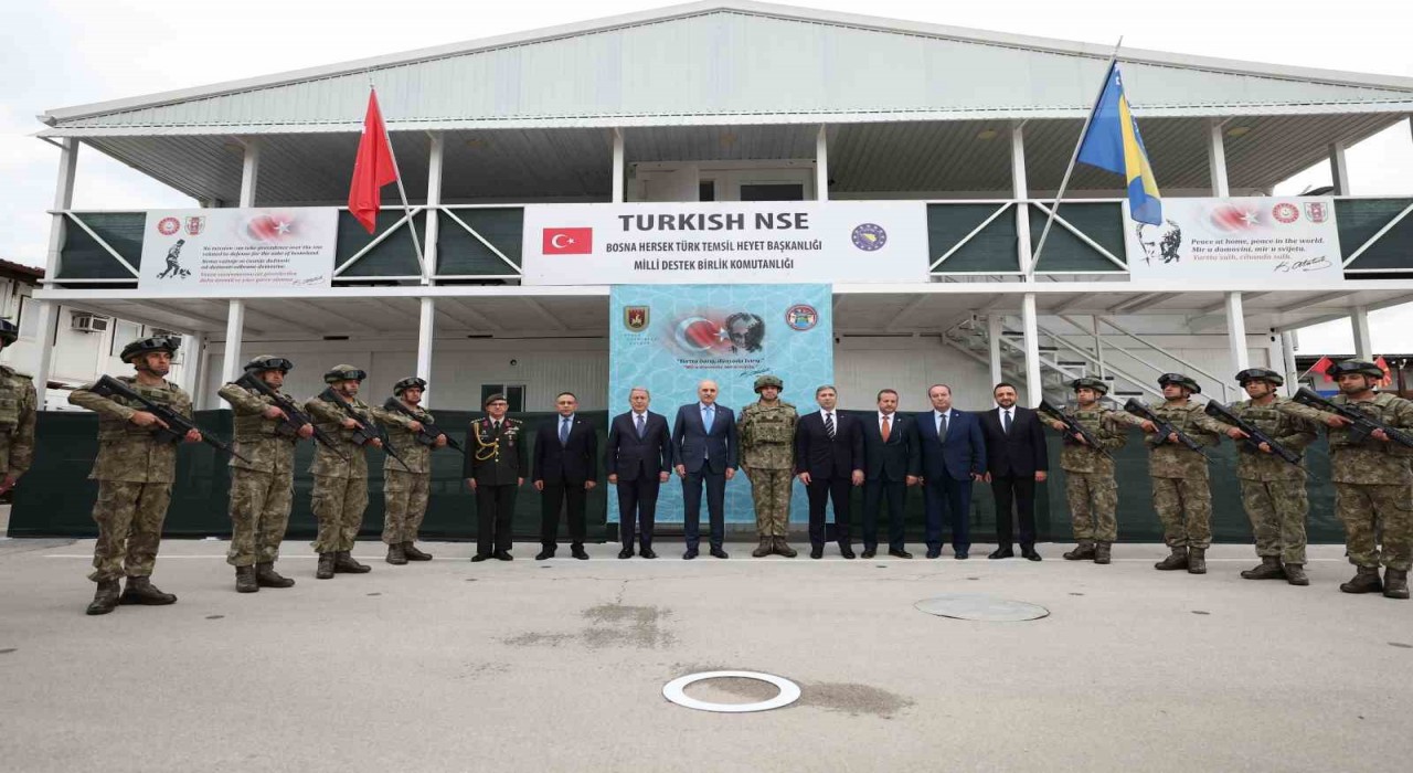TBMM Başkanı Kurtulmuştan Bosna Hersekteki EUFOR Türk Temsil Heyeti Başkanlığına ziyaret
