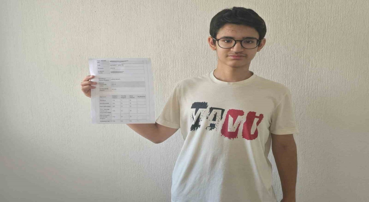 Tek yanlışla Türkiye birinciliğini kaçırdı