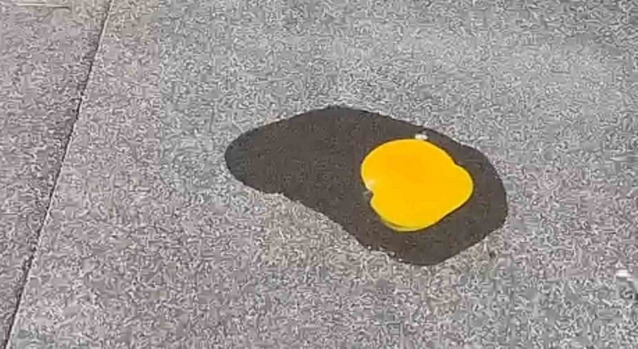 Tekirdağda Afrika sıcakları kavurdu: Vatandaşlar yumurta pişirmeye çalıştı