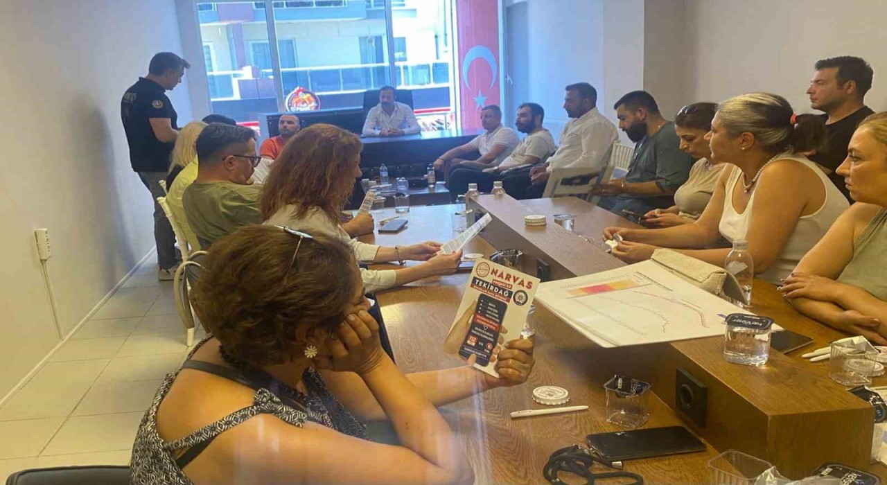 Tekirdağda annelere narkotik farkındalık eğitimi verildi