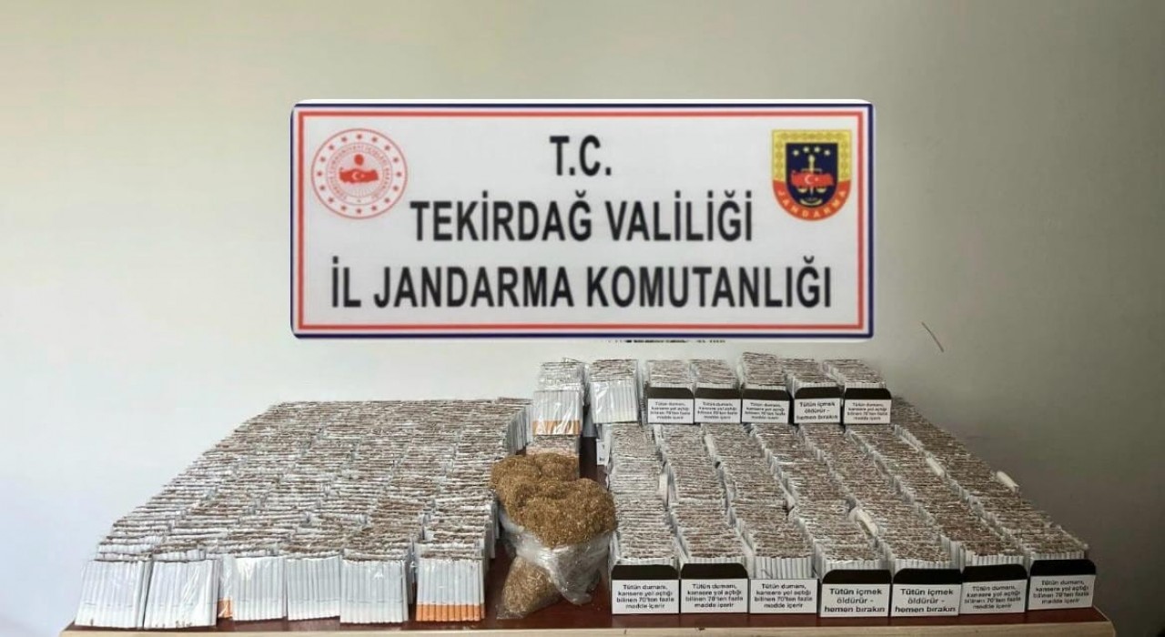 Tekirdağda jandarmadan suç odaklarına peş peşe operasyonlar