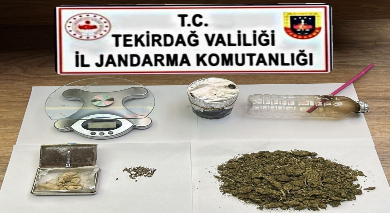 Tekirdağda jandarmadan uyuşturucuya geçit yok