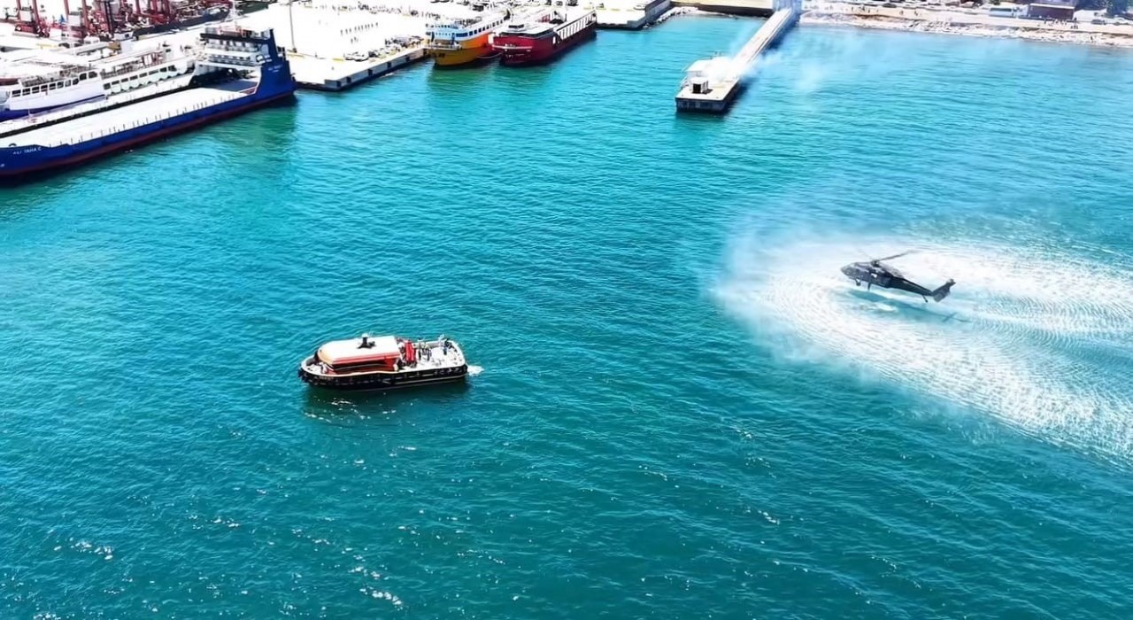 Tekirdağda nefes kesen ‘Denizyoluyla uyuşturucu sevkiyatına baskın tatbikatının yeni görüntüleri yayınlandı