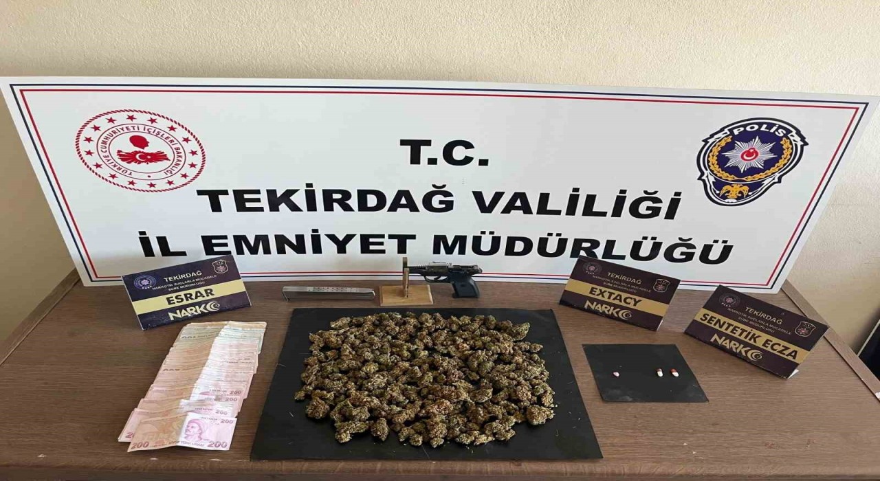 Tekirdağda zehir tacirlerine darbe: 7 kişi tutuklandı