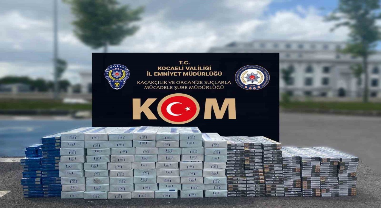 TEM Otoyolunda bir tırda 350 paket gümrük kaçağı sigara ele geçirildi