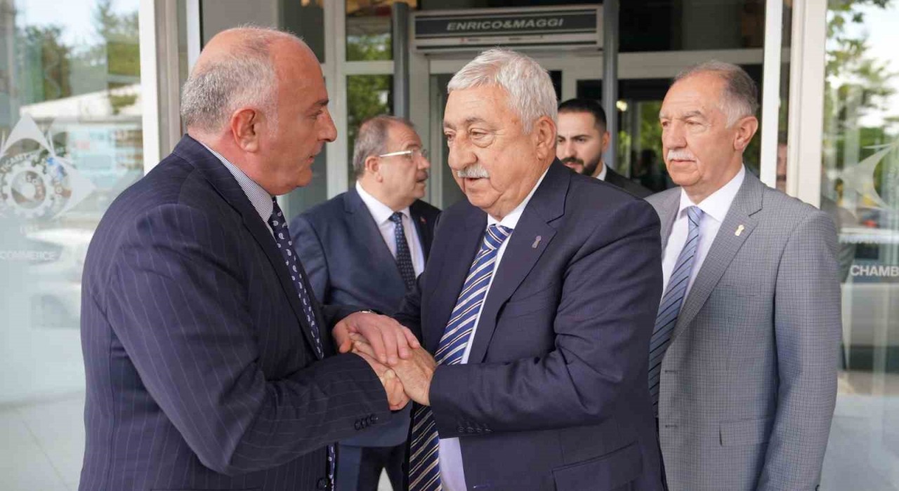 TESK Başkanı Palandökendan ETSOya ziyaret