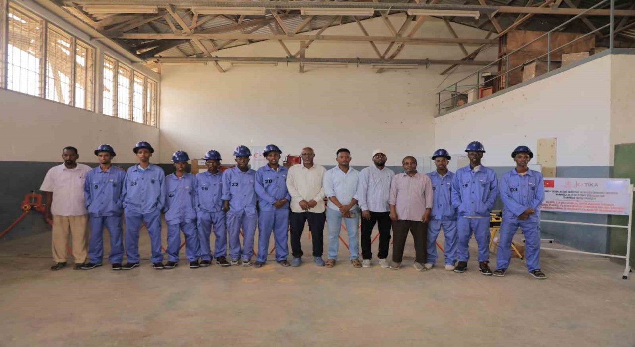 TİKAdan Somalide mesleki eğitime destek